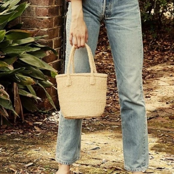 ISO Doen Catalina Straw Tote Bag - Picture 3 of 3